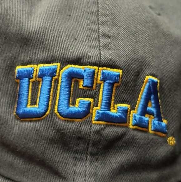 UCLA Basketball Hat Cap Men's One Size Adjustable Grey - Picture 11 of 11
